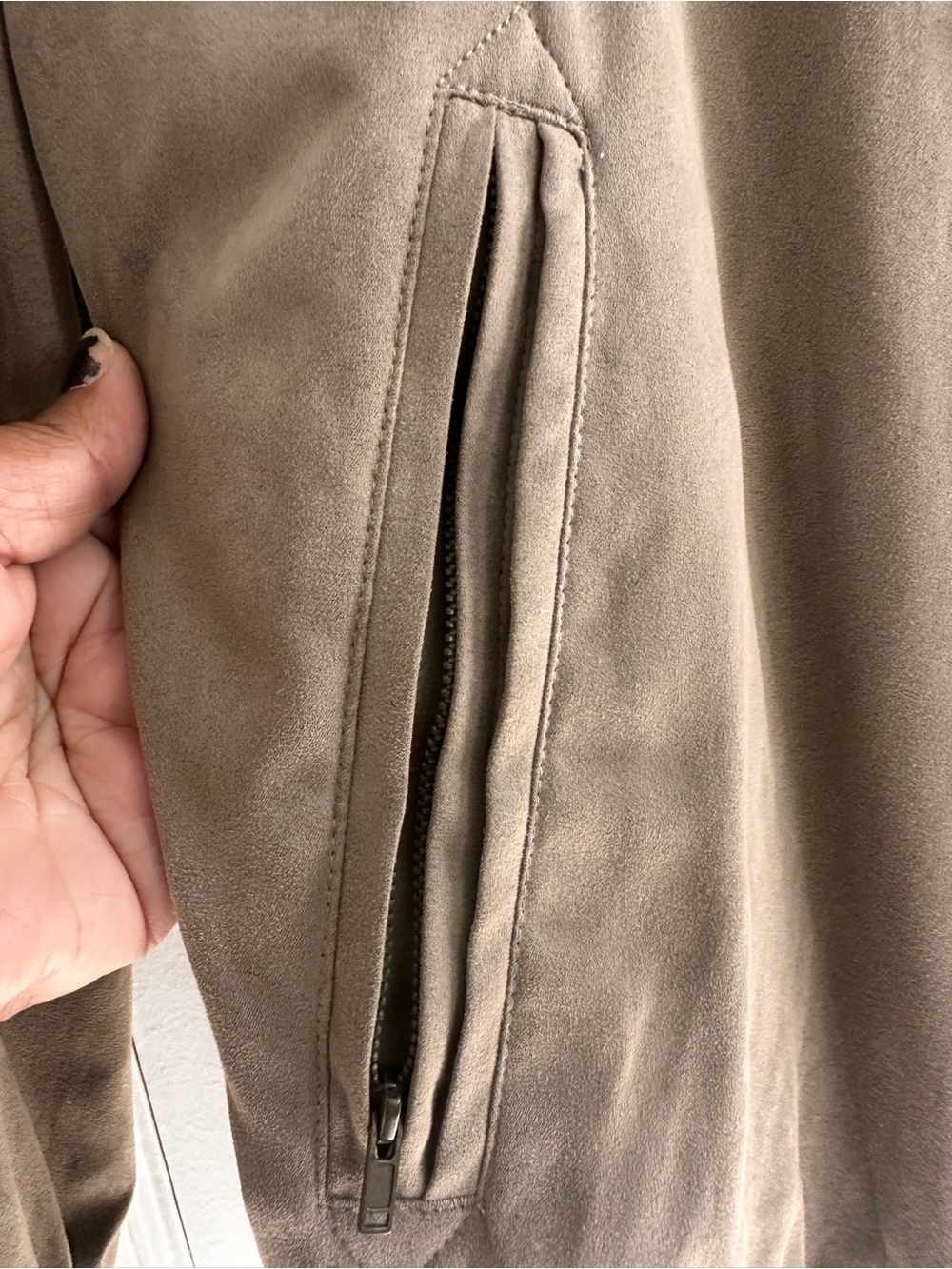 Weatherproof Men's Tan Bomber Jacket - Picture 3 of 9